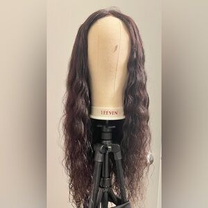 28” 100% human hair wig